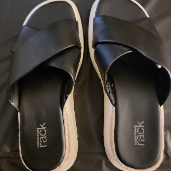 NORDSTROM RACK Women's Ziva Crossband Sport Sandal Classic Slides - Picture 3 of 10